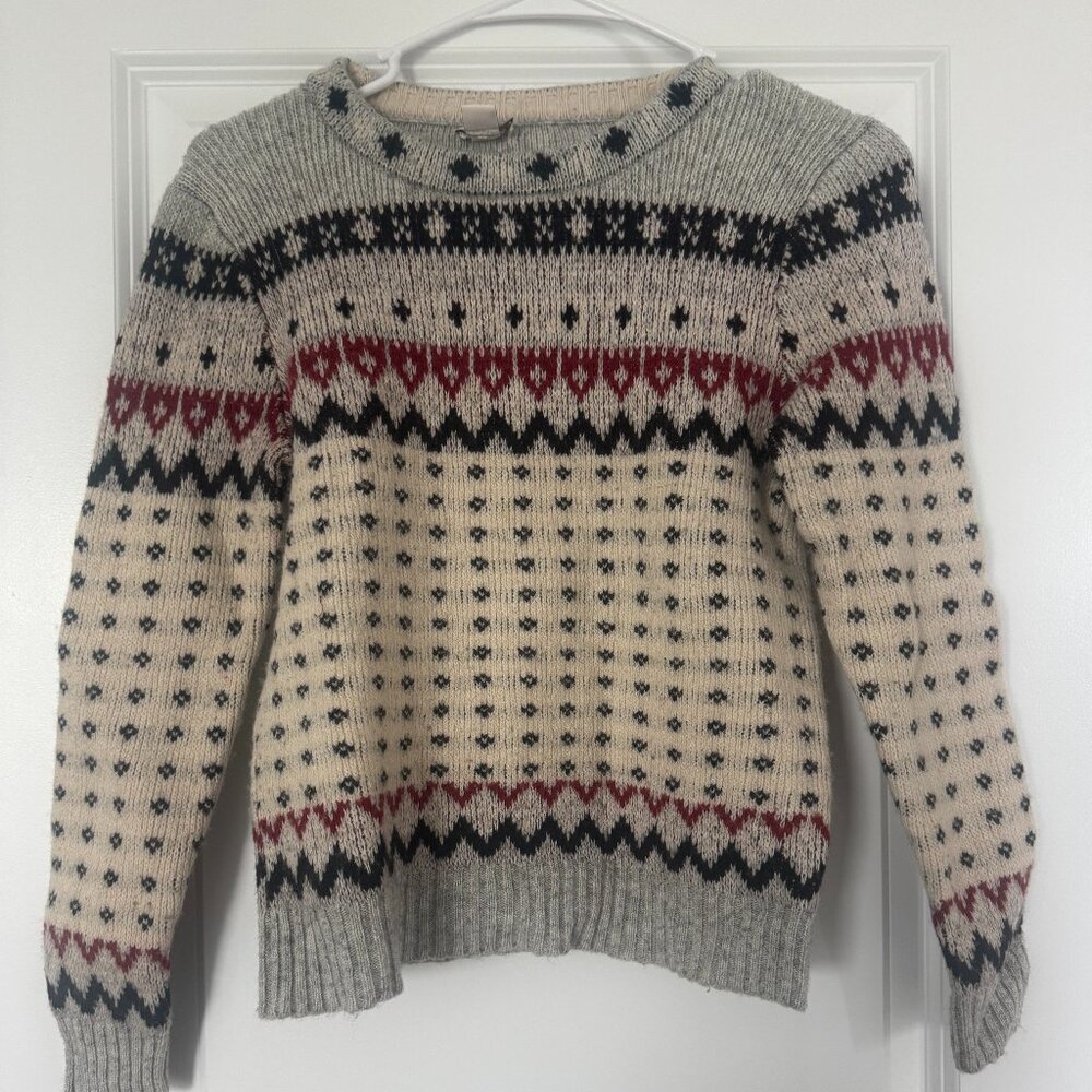 J-Crew Holiday Sweater